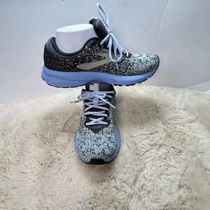 Brooks Launch GTS 9 Women's Running Shoes Gray Blue Athletic Sneakers Size 7.5